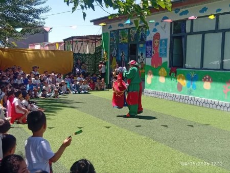 Xorazm viloyati qo�g�irchoq teatri jamoasi Qashqadaryo viloyatiga unutilmas gastrol safarini amalga oshirdi.